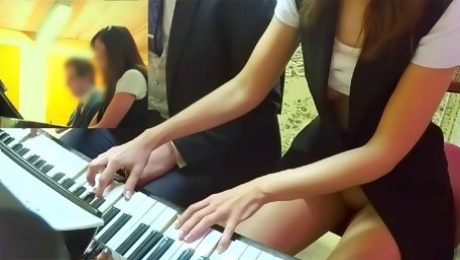 Jeny Smith In Piano Lesson
