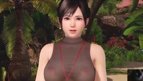 Dead or Alive Xtreme Venus Vacation Kokoro Yom Office Wear Nude Mod Fanservice Appreciation