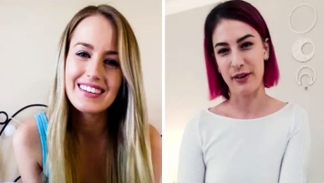 Video  Scarlett Sage and Kristen Scott are fucking during social distancing